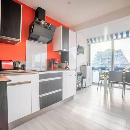 Le Central Vue Mer Clim Plage 2min Cosy Confort - Jetservices Conciergerie Apartment